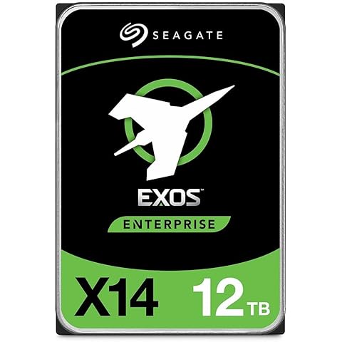 Seagate Disco duro empresarial Exos X14 SATA 6Gb/s 512e 7200RPM 3.5" (renovado)