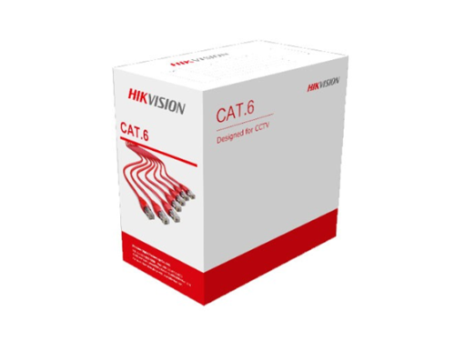 HIKVISION - ROLLO DE CABLE UTP HIKVISION CAT6, (305M) 1000 PIES, CALIBRE: 23